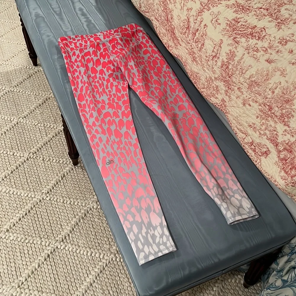ALO YOGA OMBRÉ LEOPARD PRINT LEGGINGS